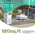 USB Powered Air Purifier with HEPA Replacement Filter