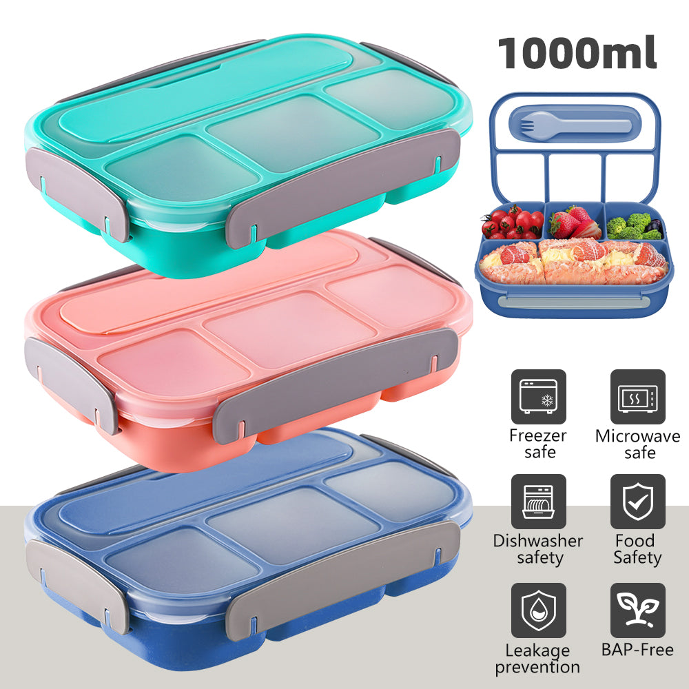 MDHAND - Plastic Lunch Box 1L