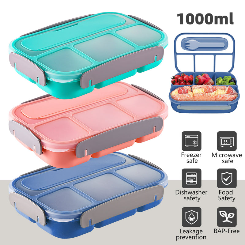 MDHAND - Plastic Lunch Box 1L