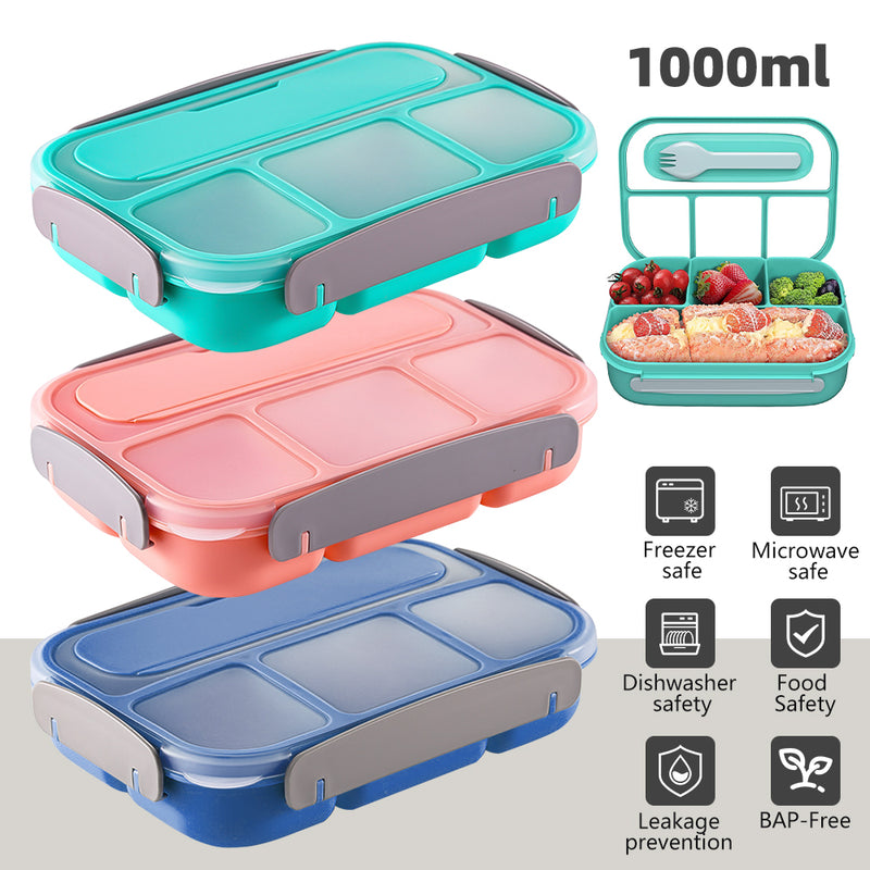 MDHAND - Plastic Lunch Box 1L