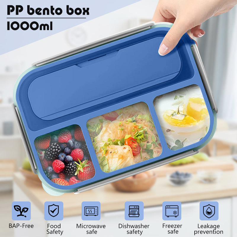 MDHAND - Plastic Lunch Box 1L