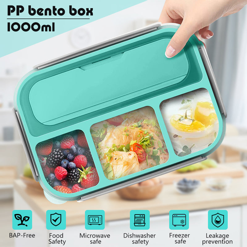 MDHAND - Plastic Lunch Box 1L