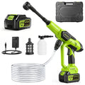21V Cordless Pressure Washer | 1450 PSI Handheld for Car Garden Patio Cleaning