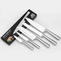 5 Piece Stainless Steel Kitchen Knife Set All Steel Full Tang Handle