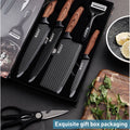 Luxury kitchen knife git box set, premium tableware  for gifting