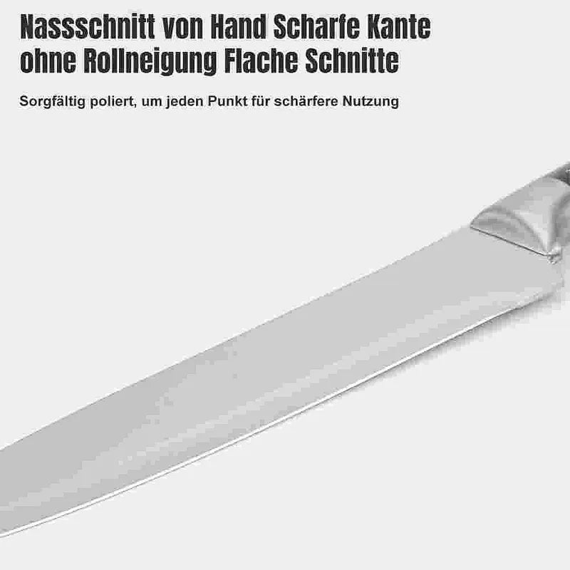 Black 6-Piece Kitchen Knife Set