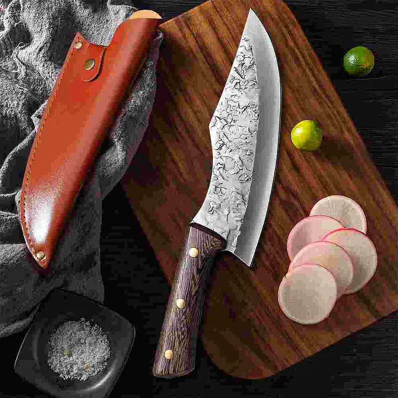 MCD128 Butcher Utility Knife with Sheath
