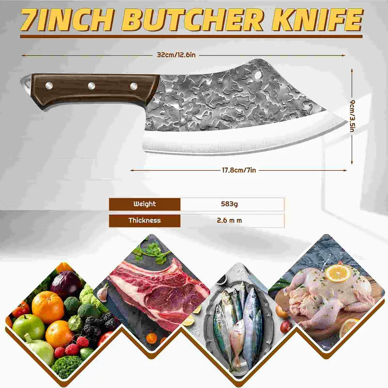 Cloud Pattern Black Handle Knife Collection