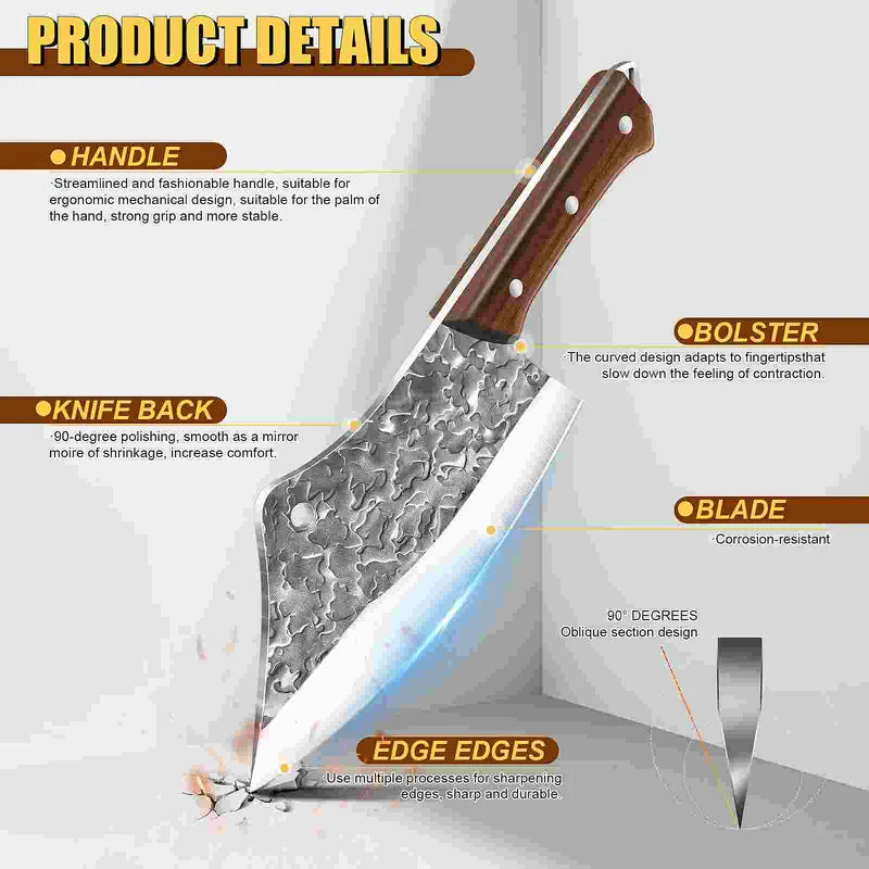 Cloud Pattern Black Handle Knife Collection