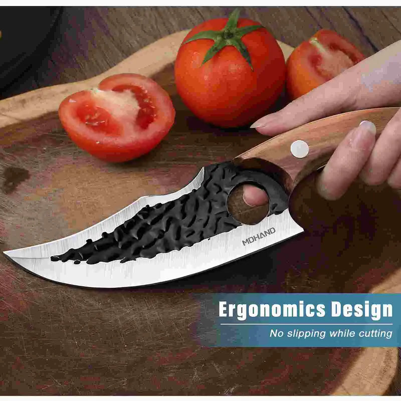 Forged Hook Knife with Gift Box