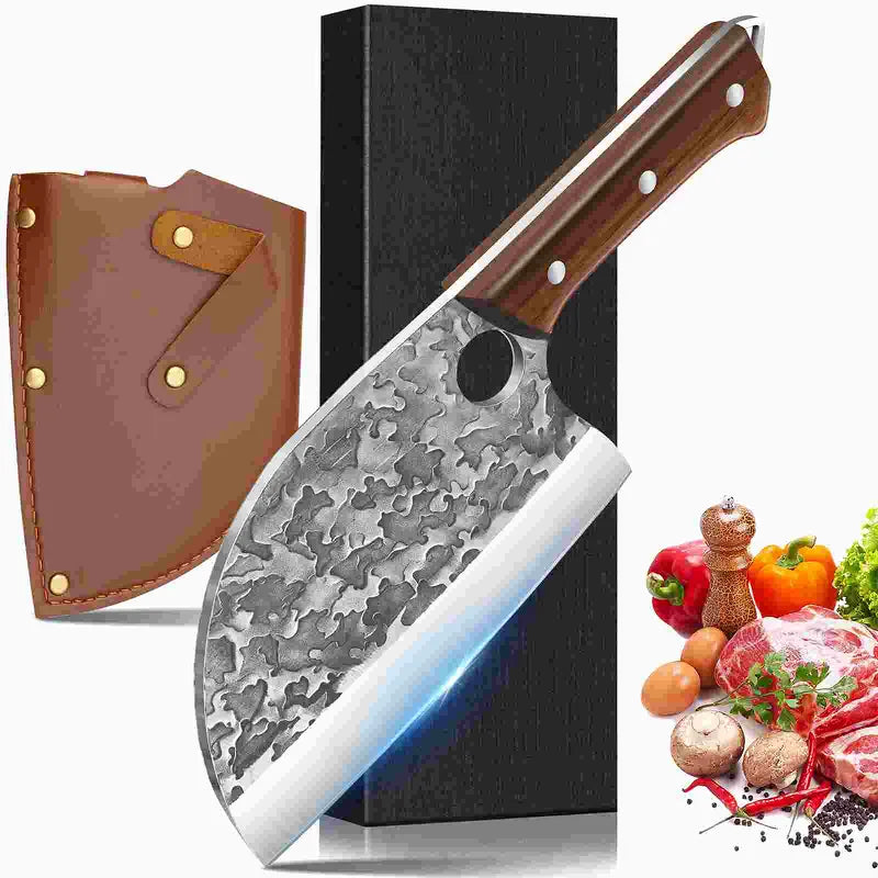 Cloud Pattern Black Handle Knife Collection