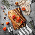 16-Piece Kitchen Knife Set with Wood Block
