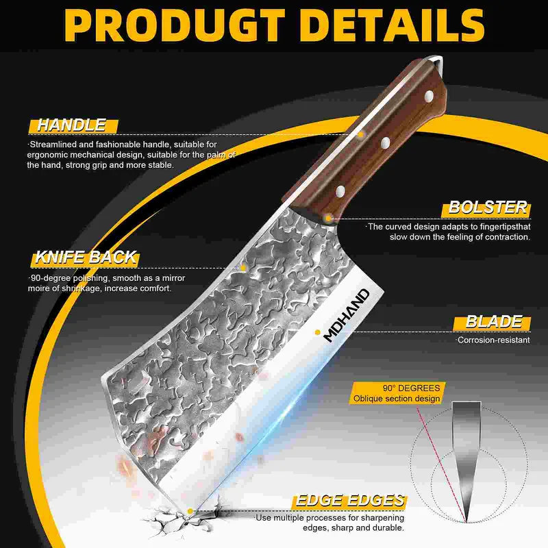 Cloud Pattern Black Handle Knife Collection