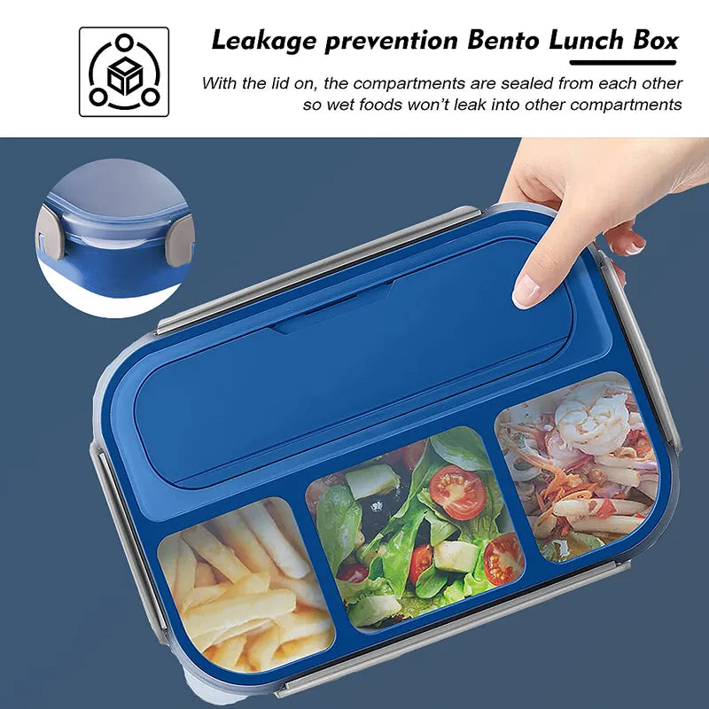MDHAND - Plastic Lunch Box 1L