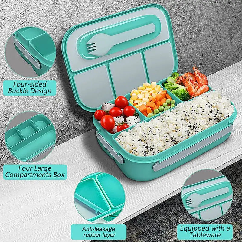 MDHAND - Plastic Lunch Box 1L